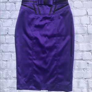 Purple skirt
